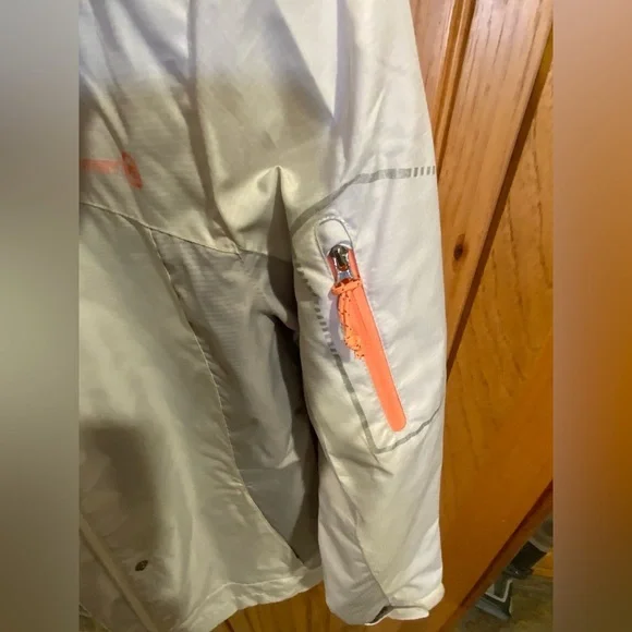 Free Country Light Gray and Coral Jacket - Picture 6 of 6